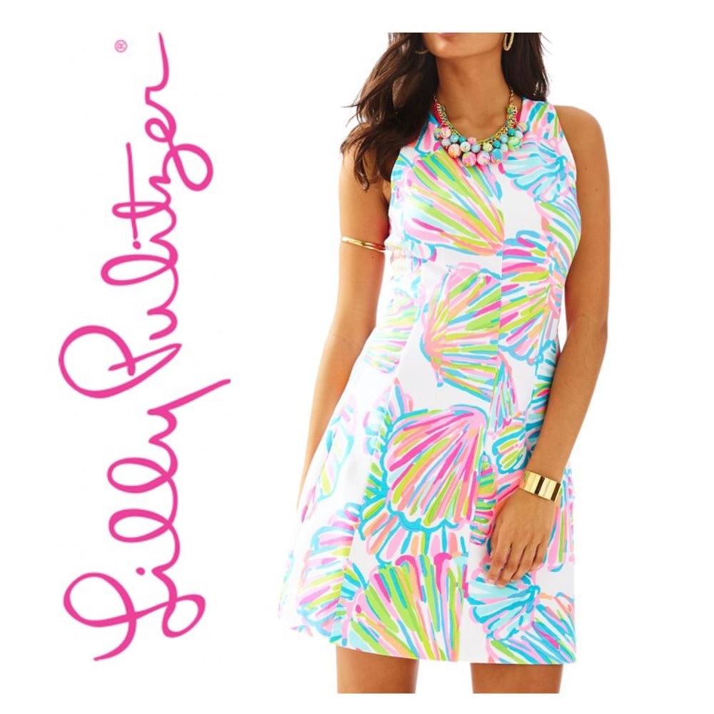 Lilly Pulitzer Felicity Shellabrate Dress Size L